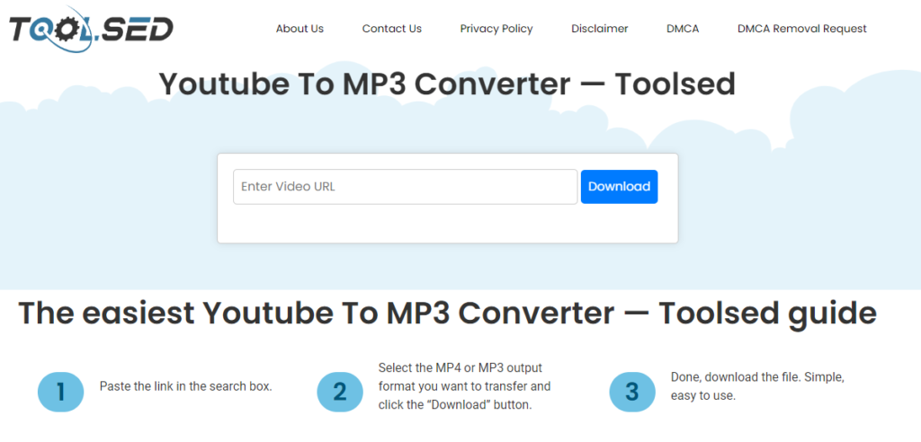Youtube To MP3 Converter -- Toolsed 4 Youtube To MP3 Converter -- Toolsed