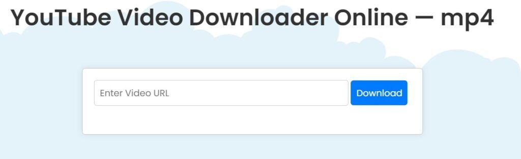 YouTube Video Downloader Online -- mp4 3 youtube video downloader